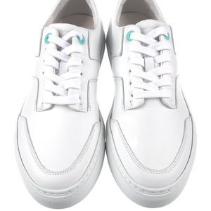 Tiffany & Co. Women’s White Leather Low Top Sneakers size 8